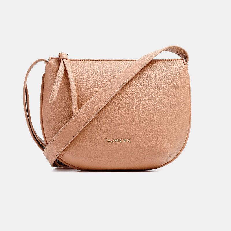 Kvinnor Solid Pu Crossbody-väska Armhålaväska