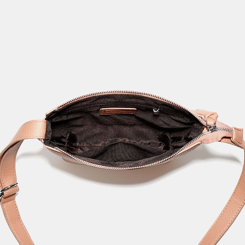 Kvinnor Solid Pu Crossbody-väska Armhålaväska