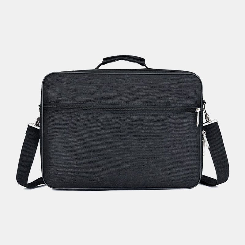 Män Vattentät Slitstyrka Business 156 Tums Laptopväska Med Stor Kapacitet Portfölj Crossbody-väska