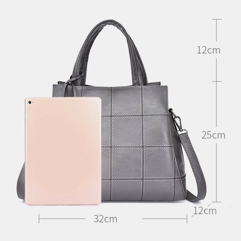 Solid Business Handväska Crossbody Bag Axelväska