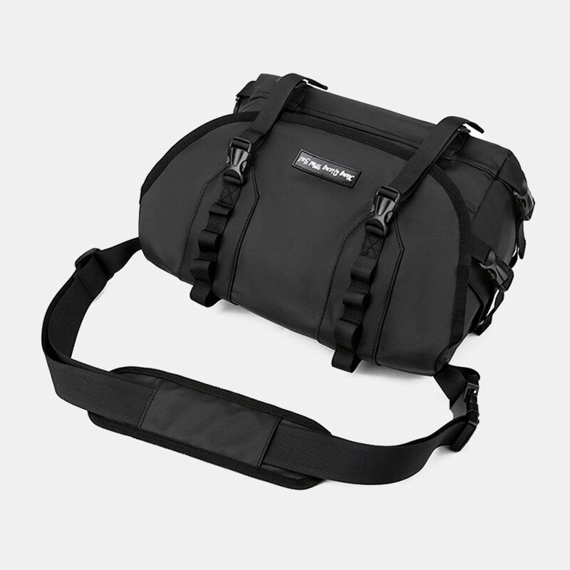 Unisex Justerbar Axelrem I Nylon Flerfickor Crossbody-väskor Casual Rygg Stöldskyddsficka Messenger Bag Axelväska