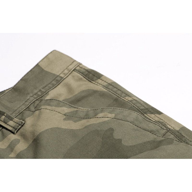 Herrmode Cargo Byxor Multi Pockets Outdoors Byxor