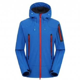 Vattentät Vindtät Fleece Soft Shell Outdoor Jacka