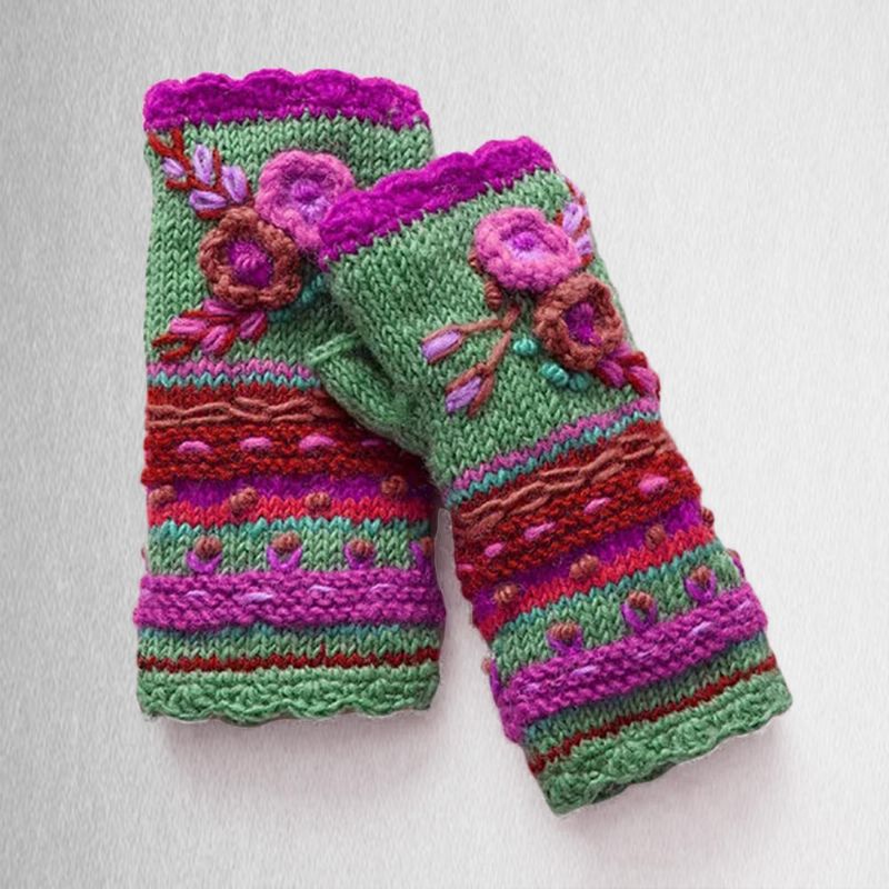 Casual Knit Gloves Handvärmare