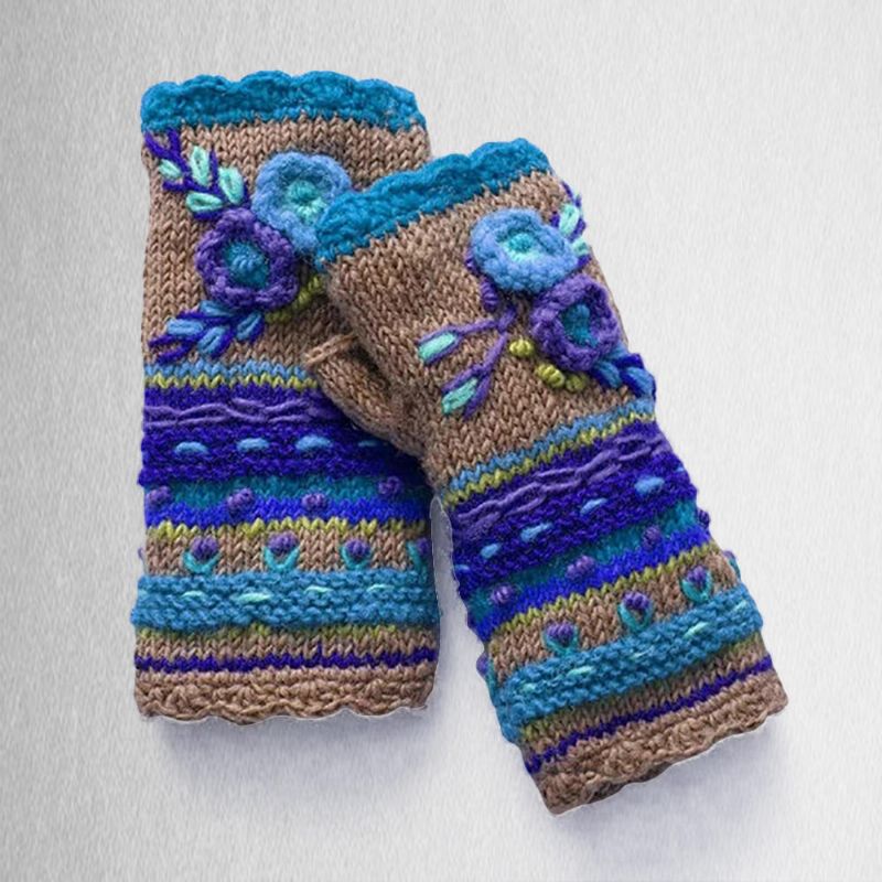 Casual Knit Gloves Handvärmare