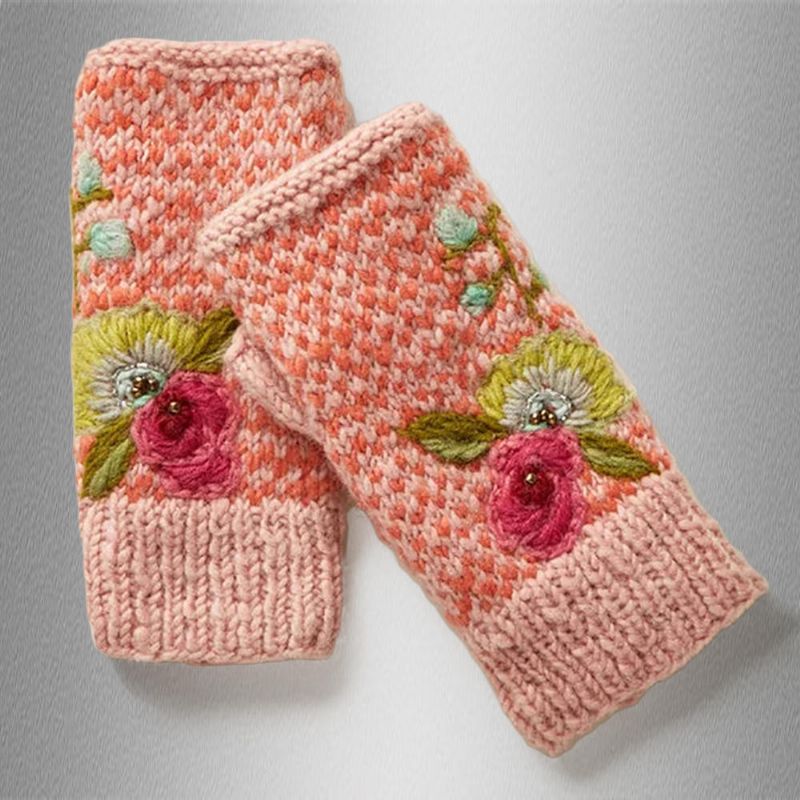 Casual Knit Gloves Handvärmare