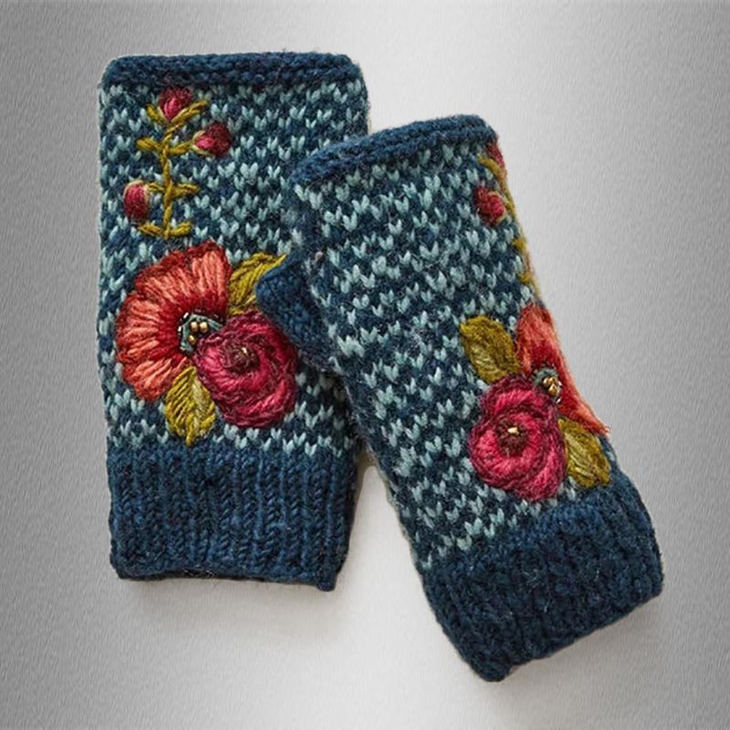 Casual Knit Gloves Handvärmare