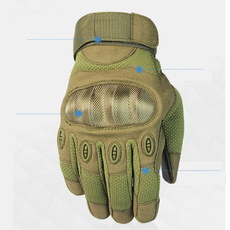 Nya Outdoor Tactical Handskar Taktische Handschuhe Handskar Cykel Cykel Motorcykel Handskar Ridning Halkfria Handskar Pekskärmsskyddshandskar