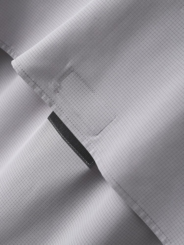 Män Mesh Patchwork Flat Pocket Tiered Designade Kroköglor I Manschetter