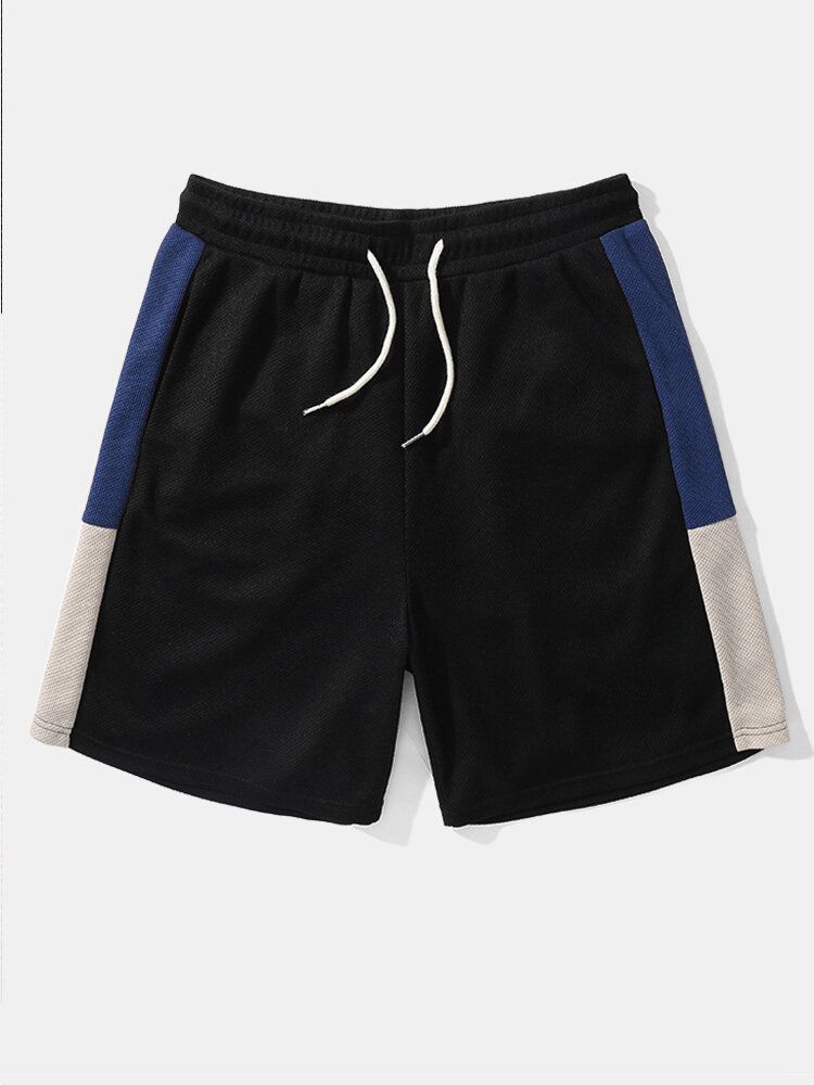 Stickade Stickade Stickade Sömmar För Herrar Shorts Tvådelade Outfits