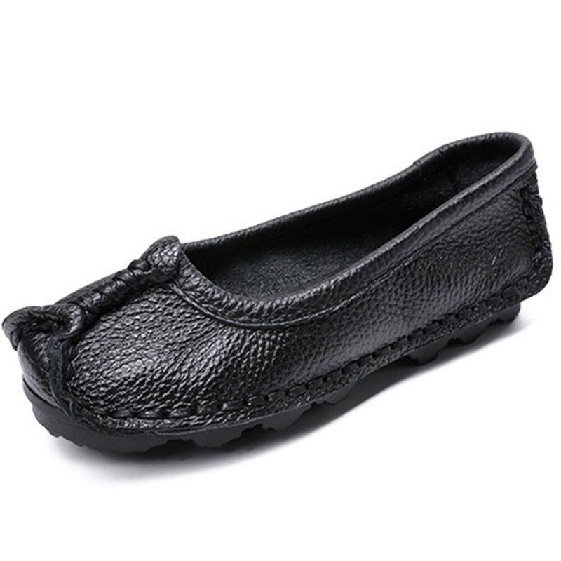 Dam Folkways Stricing Comfy Andas Casual Leather Loafers