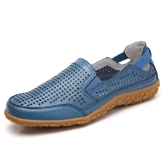 Dam Sport Comfy Hollow Slip On Flat Loafers