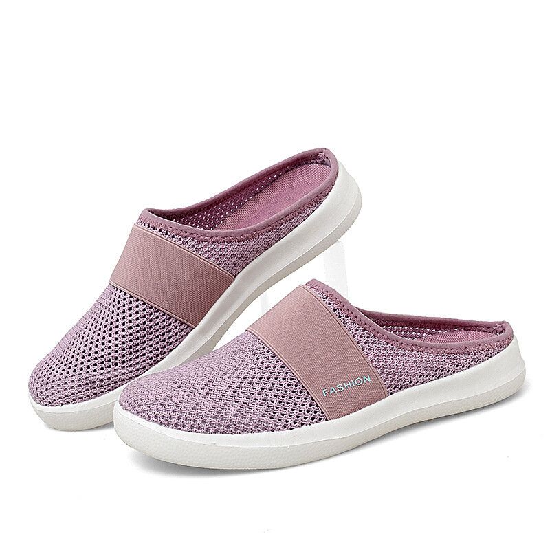 Damer Casual Fashion Mesh Bekväma Slip-on Loafers