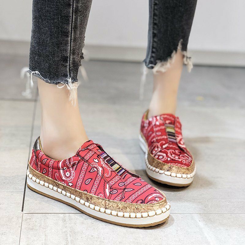 Damer Stor Storlek Casual Hollow Out Fringe Loafers