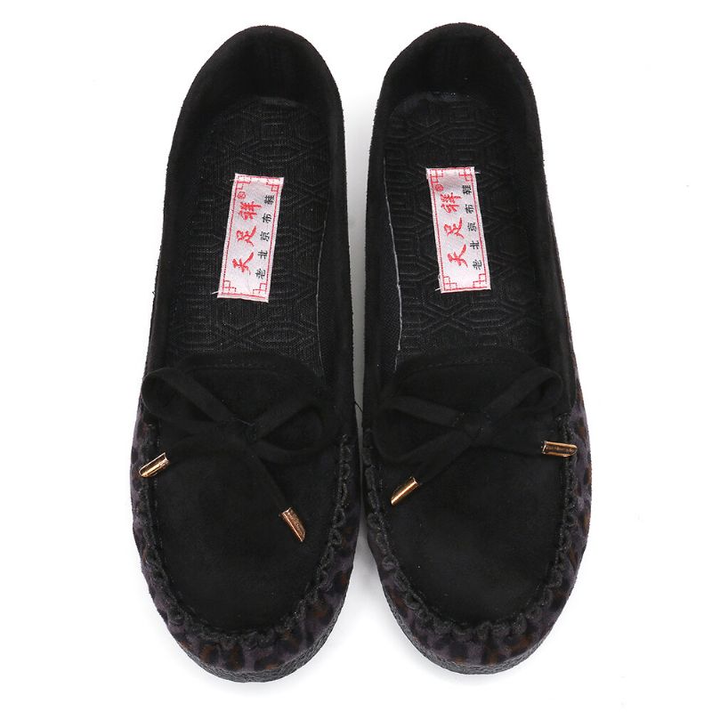 Dammocka Bowknot Comfy Non Slip Casual Loafers