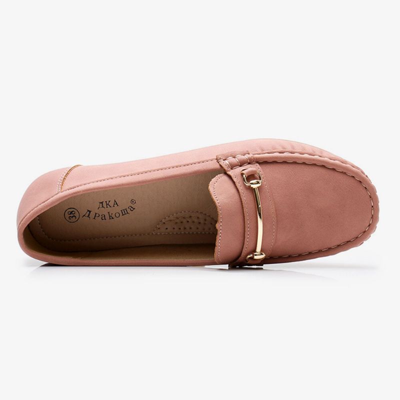 Mjuk Sula För Kvinnor Andas Slip On Lätta Casual Flats