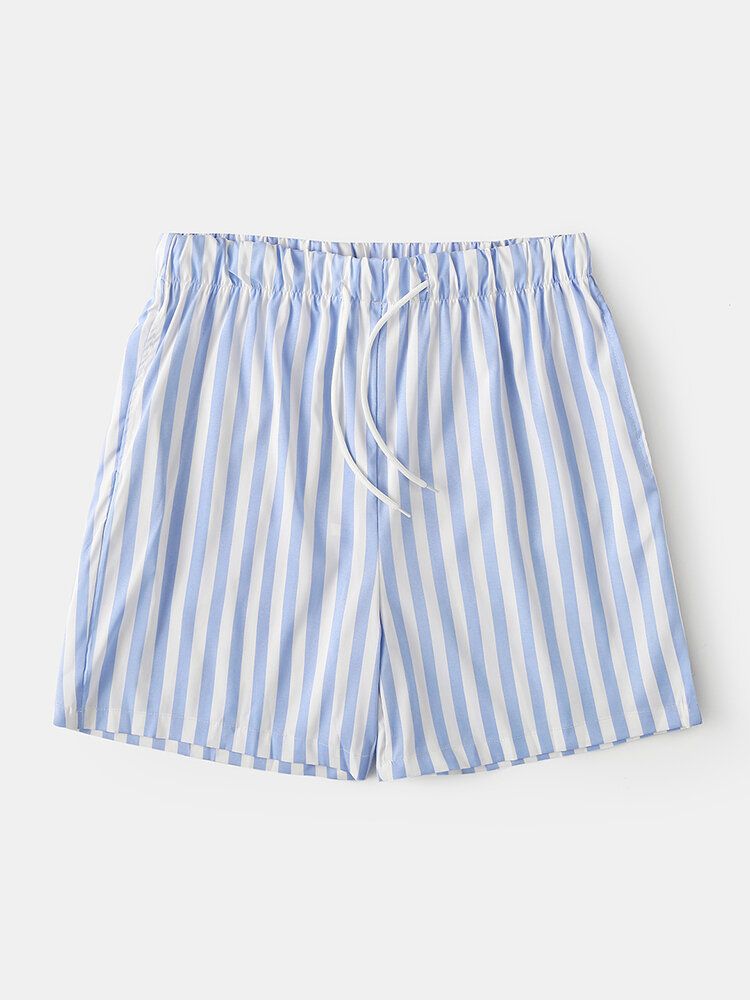 Män Lättviktsshorts Med Dragsko Och Dragsko Badbyxor Som Andas Sommarshorts