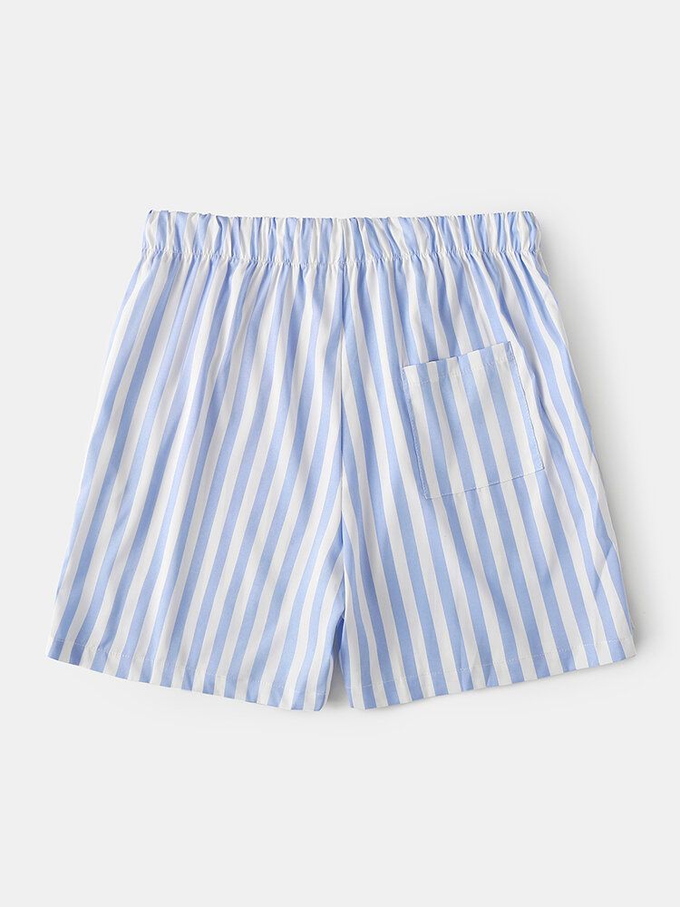 Män Lättviktsshorts Med Dragsko Och Dragsko Badbyxor Som Andas Sommarshorts