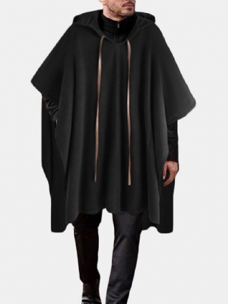 Nymode För Män Casual Personality Cape Coats