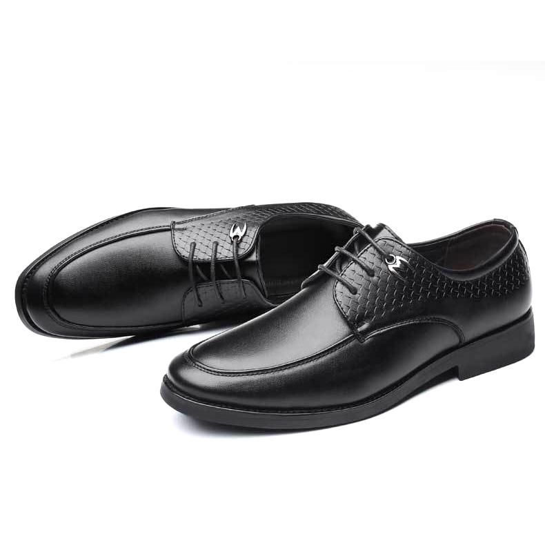 Formell Sko Casual Mönster Slip On Mjuk Business Oxfords