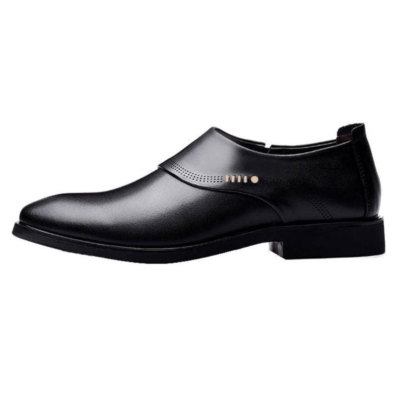 Herr Business Comfy Soft Sole Slip On Formella Läderskor