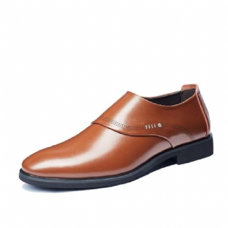 Herr Business Comfy Soft Sole Slip On Formella Läderskor