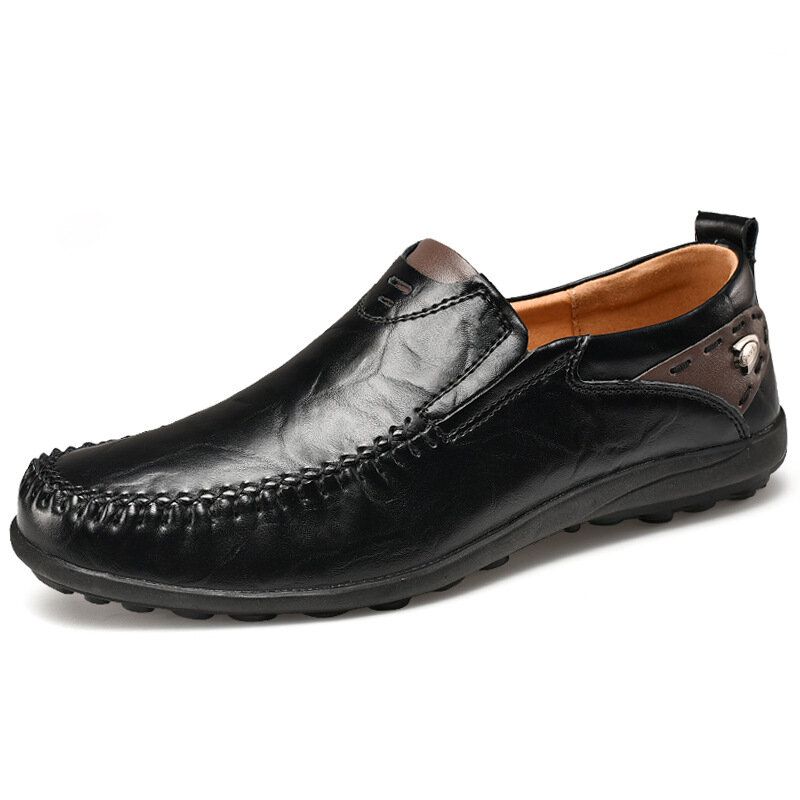 Herr Microfiber Casual Comfy Slip On Office Business Oxfords