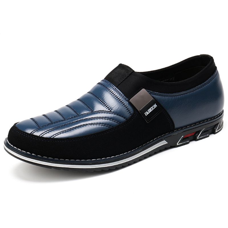 Mikrofiberläder Halkfri Casual Business Office Oxfords