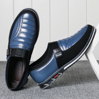 Mikrofiberläder Halkfri Casual Business Office Oxfords