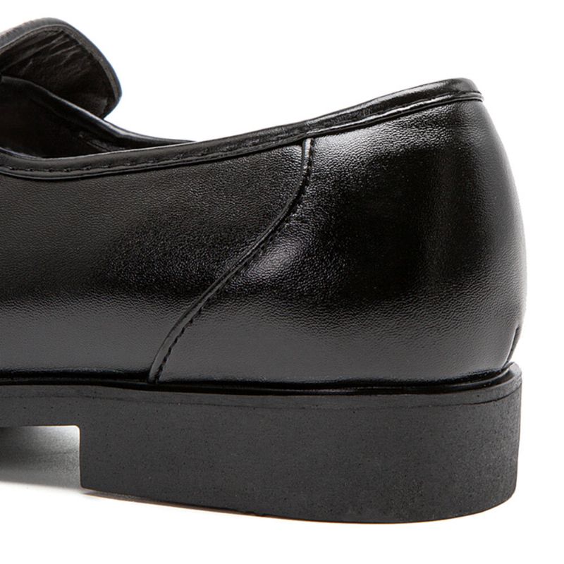 Randigt Rhombus-mönster För Män Slip-on Mjuk Sula Bekväma Casual Business Skor