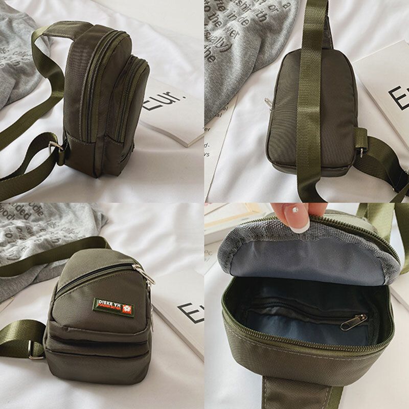 Herr Nylon Sport Multi-pocket Crossbody Bag Bröstväska Sling Bag