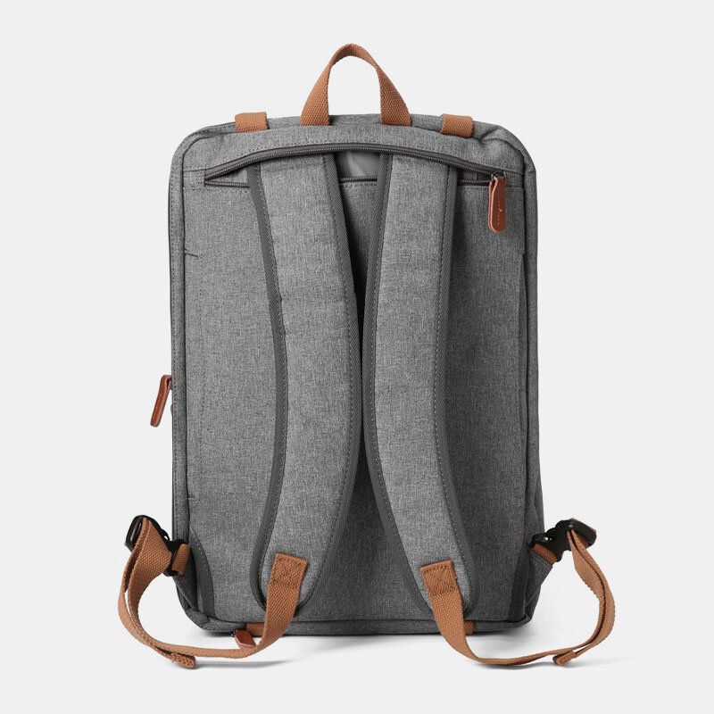 Män Casual Multicarry Stor Kapacitet 156/17 Tums Bärbar Datorväska Ryggsäck Crossbody-väska Med Flera Fickor