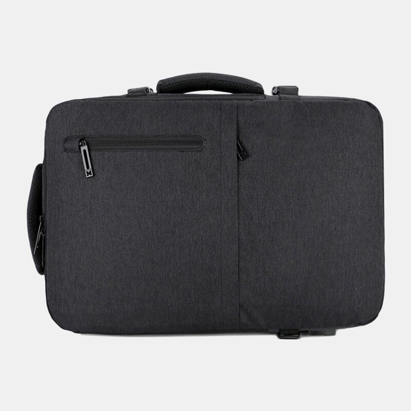 Män Oxford Förlängningskapacitet Usb-laddning Multi-pocket Business Laptop Bag Ryggsäck